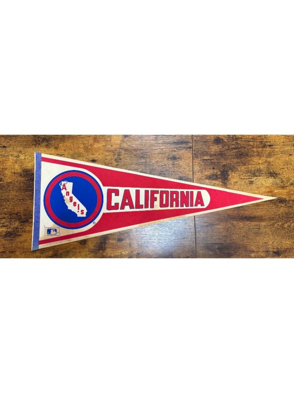 Vintage MLB California Angels pennant